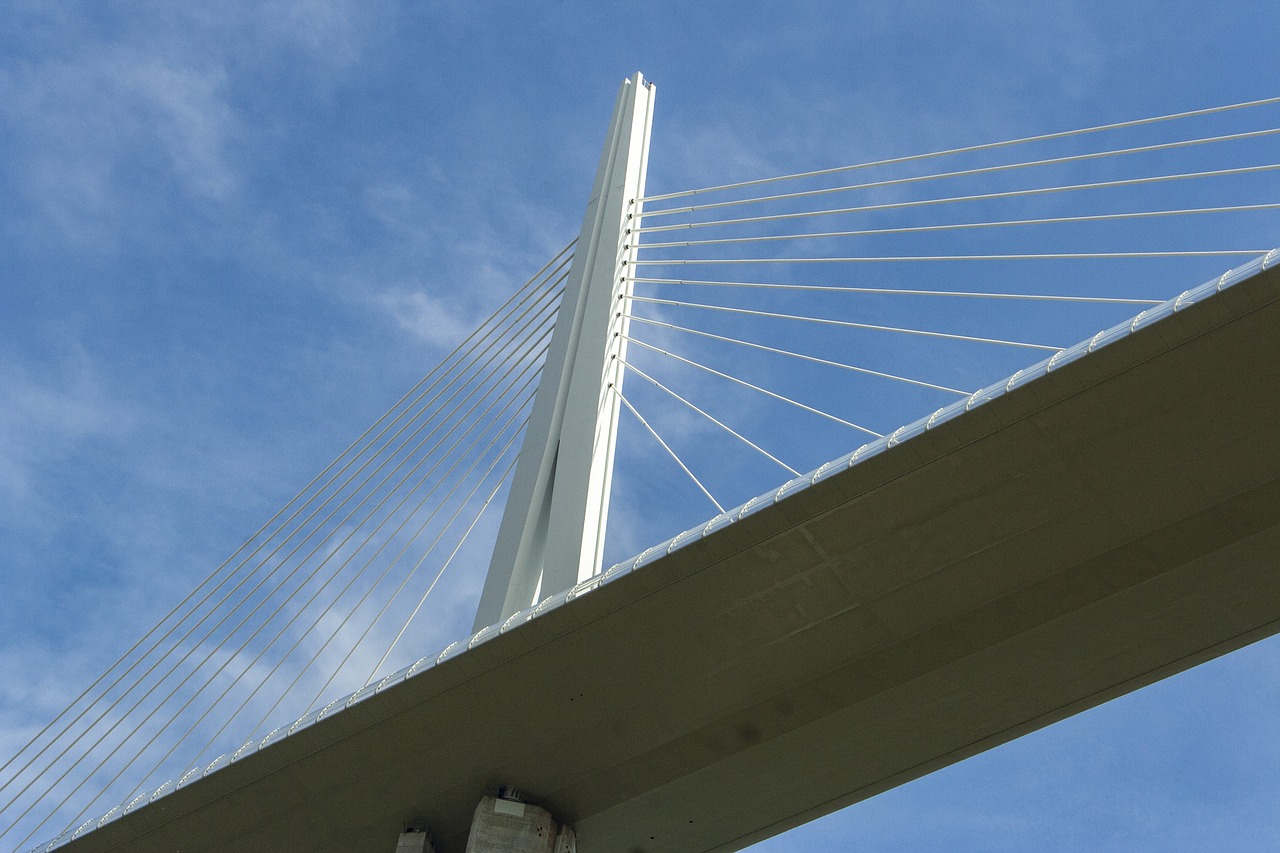 viaduct  millau  france free photo