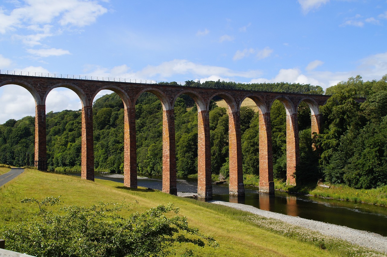 viaduct  scotland  architecture free photo