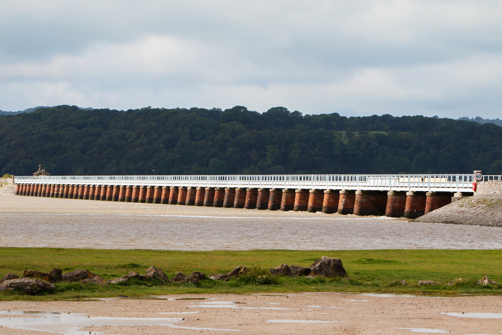 viaduct river water free photo