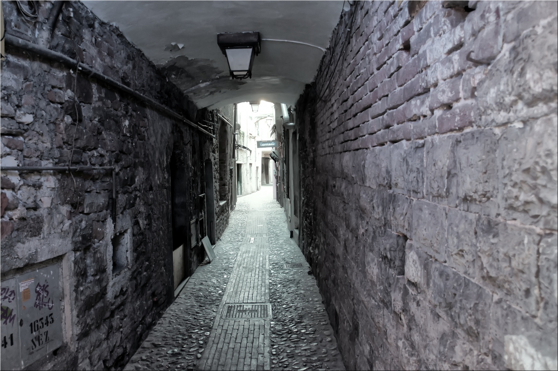 old town alley narrow free photo