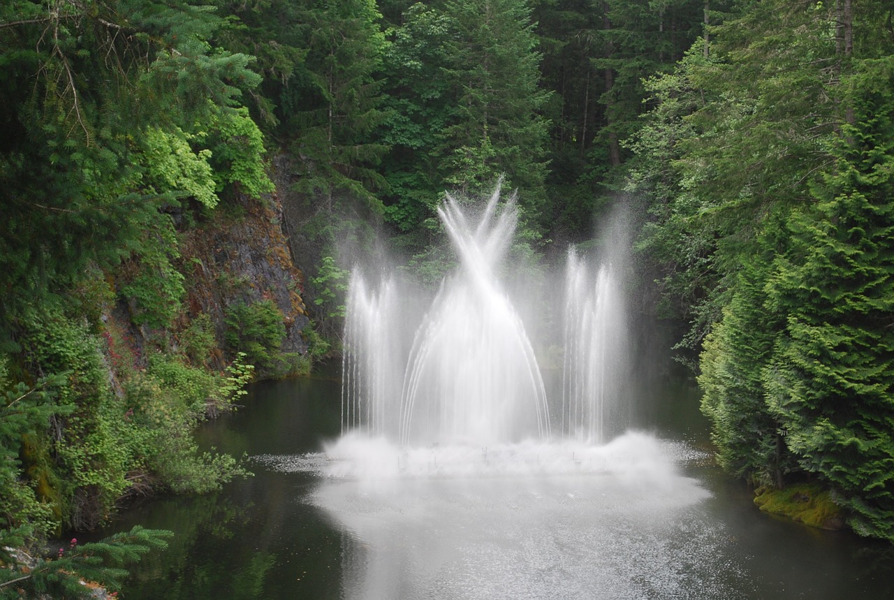 victoria butchart gardens bc free photo