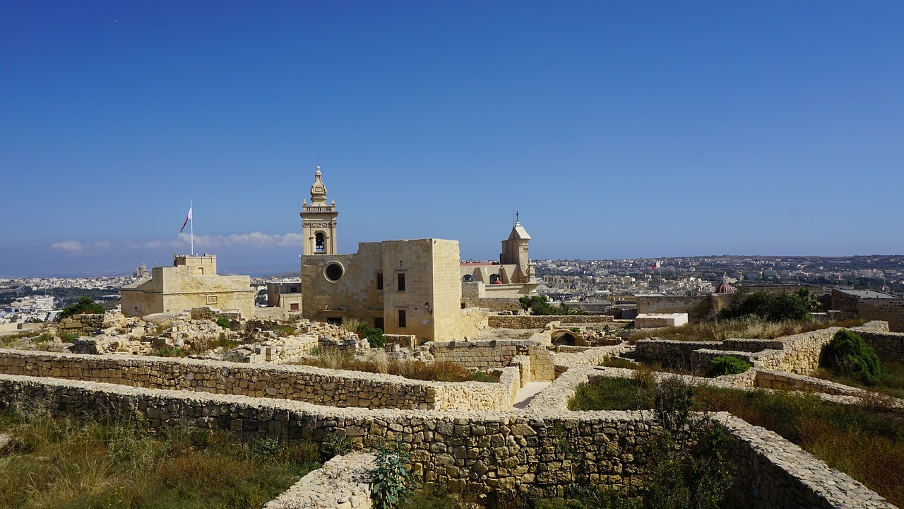 victoria citadel gozo island malta free photo