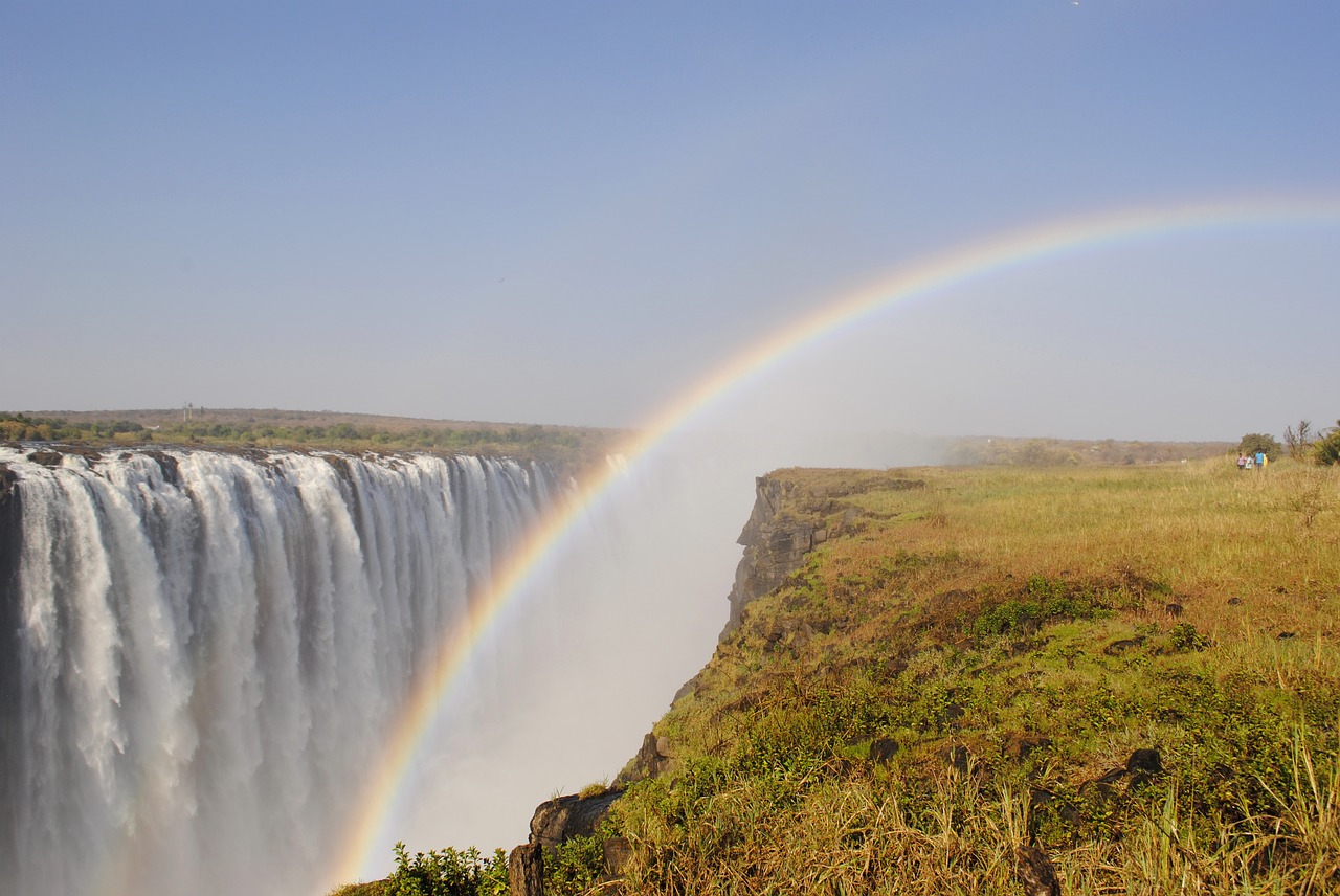 victoria falls waterfall zambezi free photo