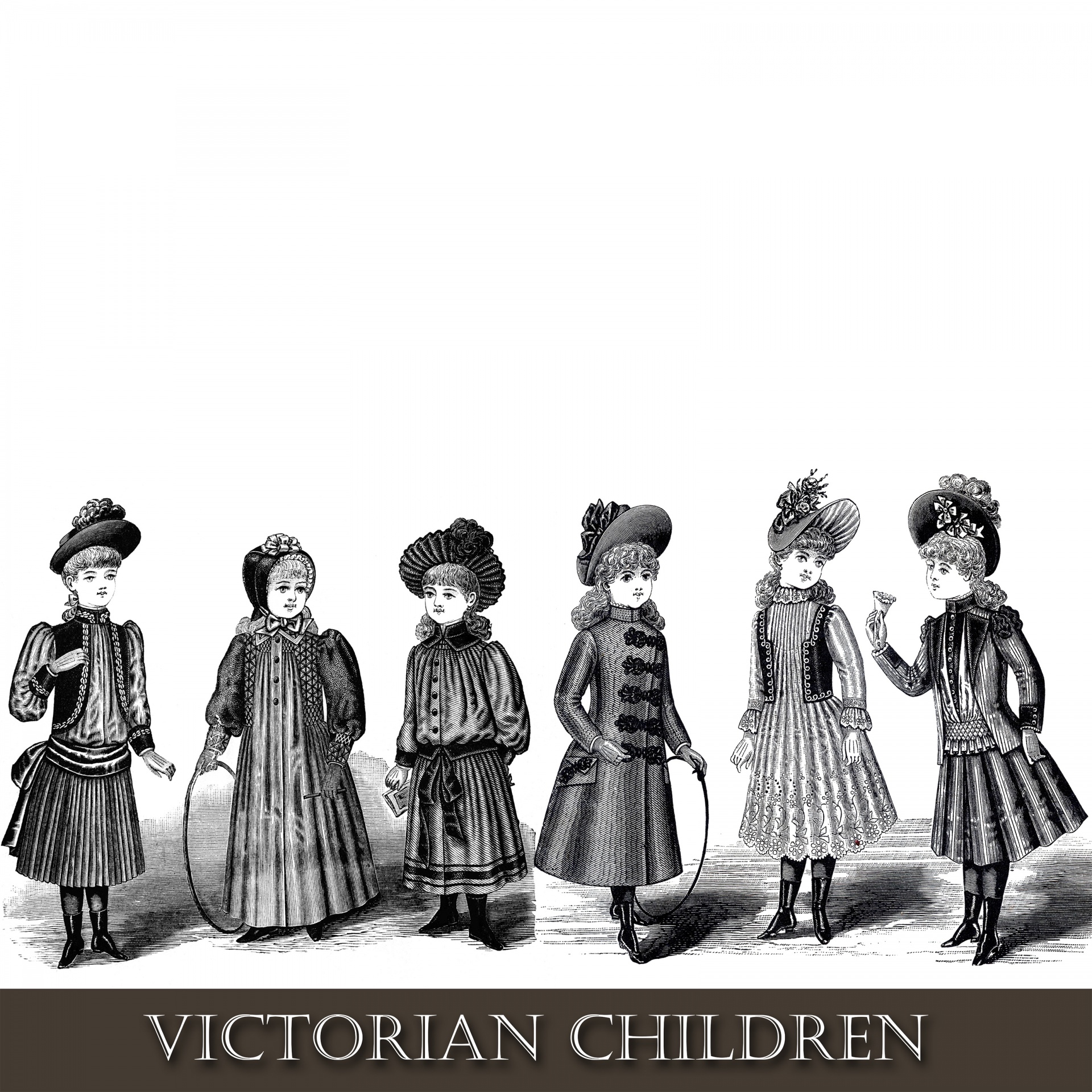 children clipart victorian free photo