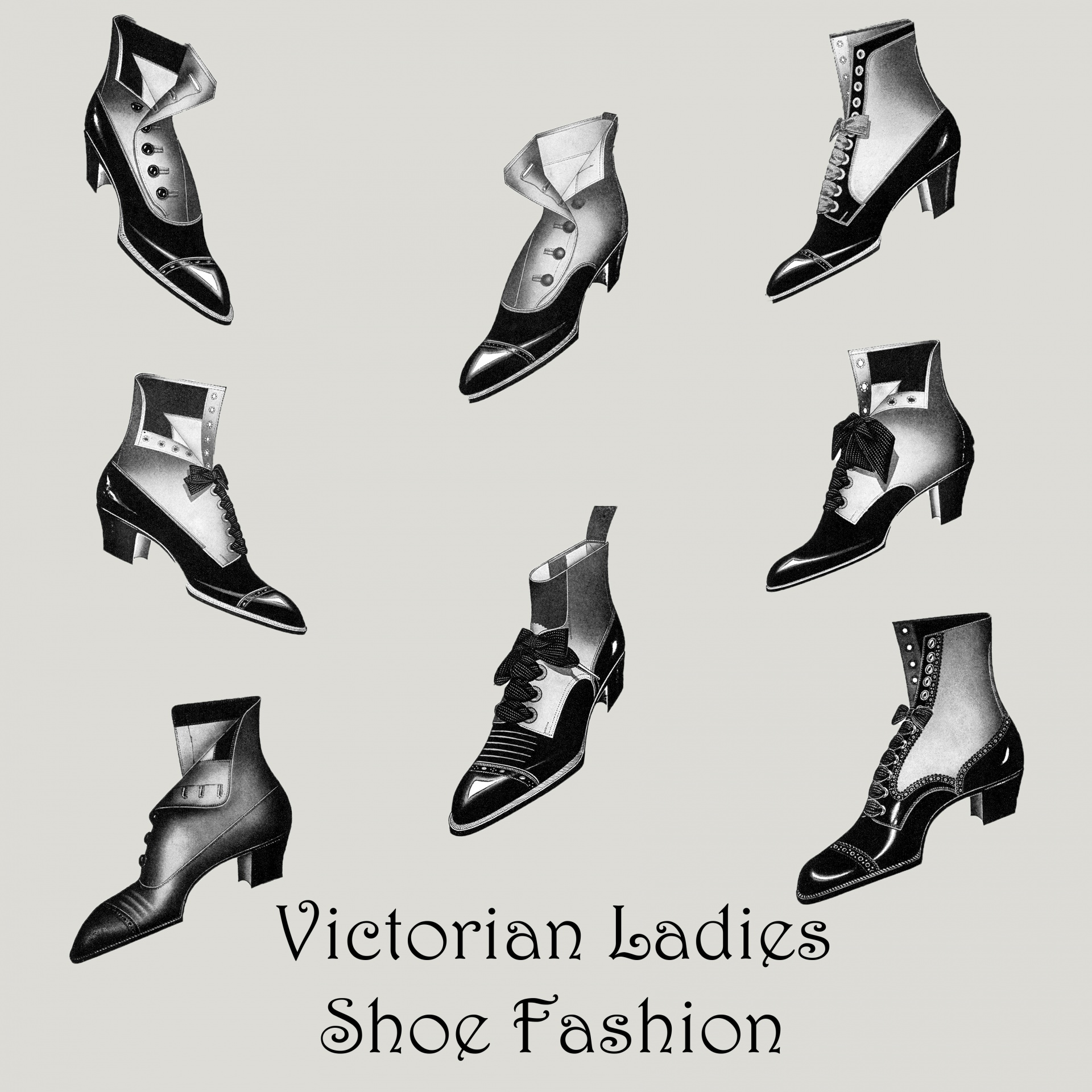 shoes footwear victorian free photo
