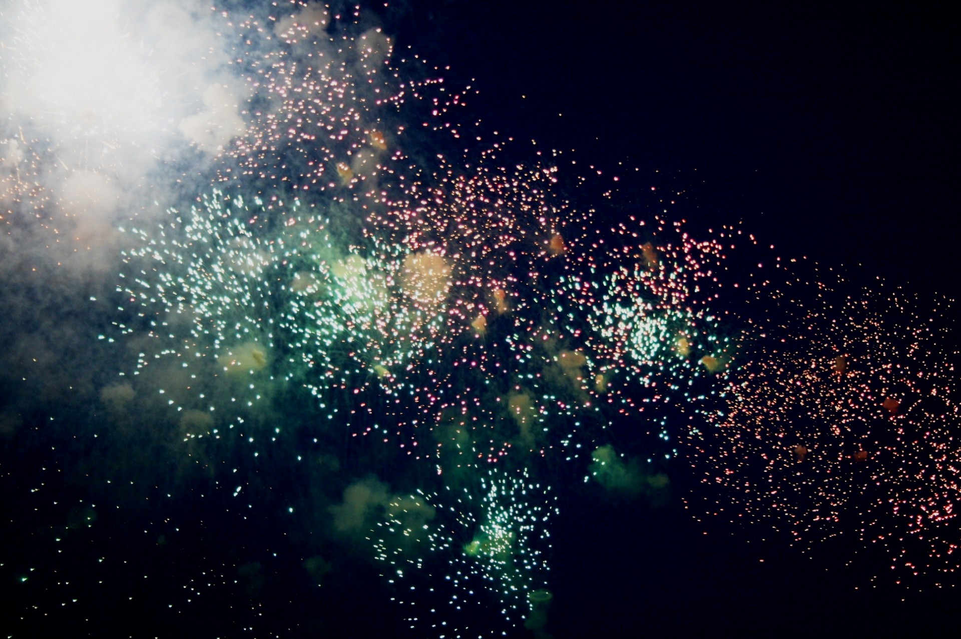 fireworks blaze burst free photo