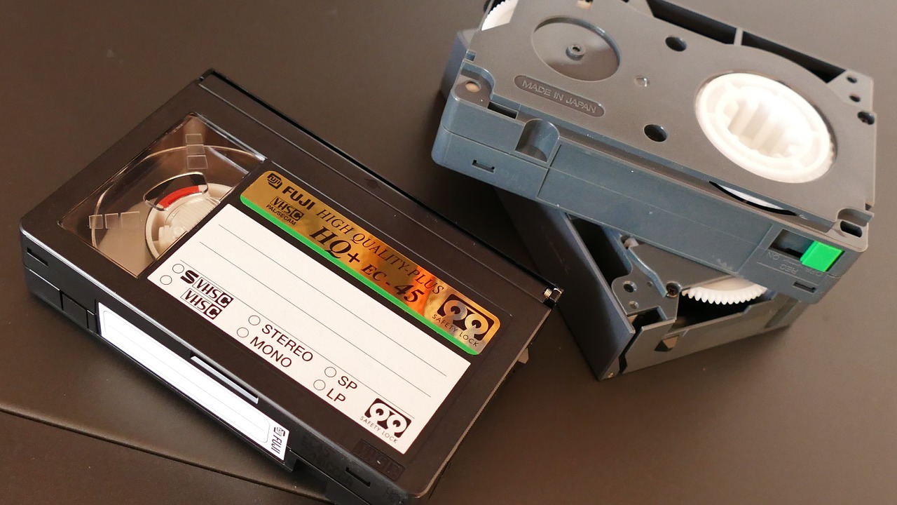 video cassette tape free photo