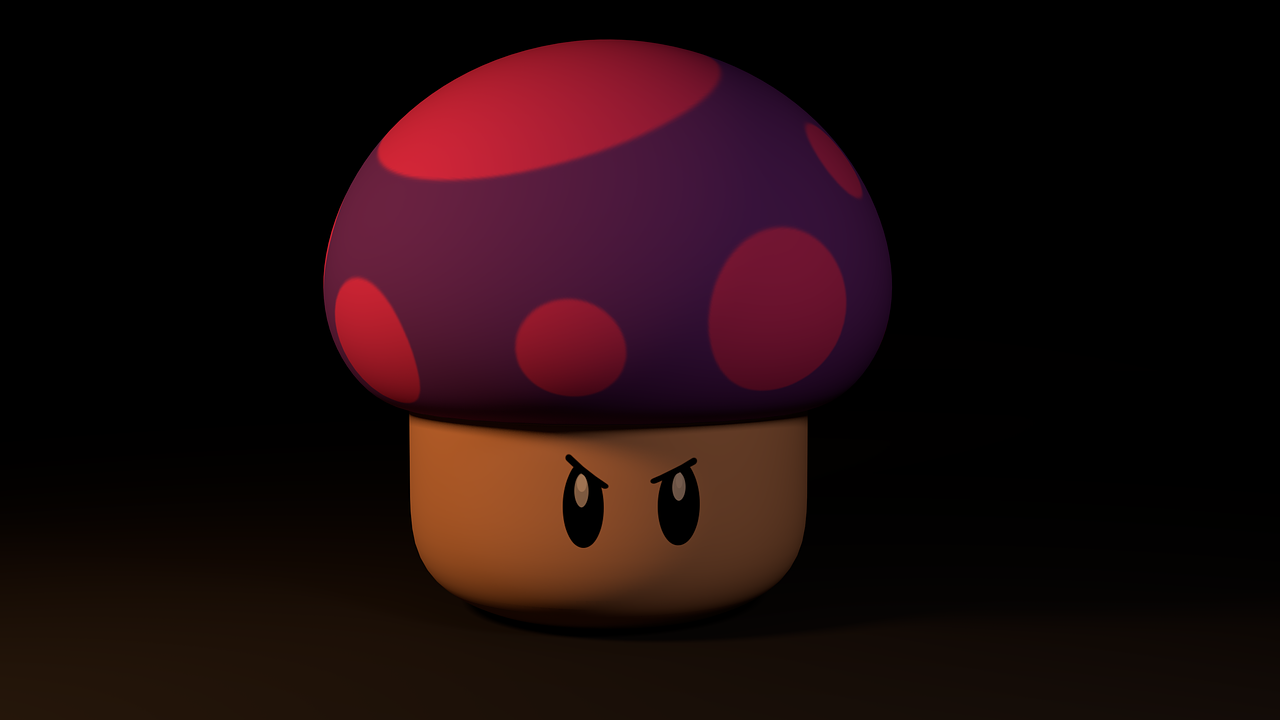 mario mushroom video game free photo