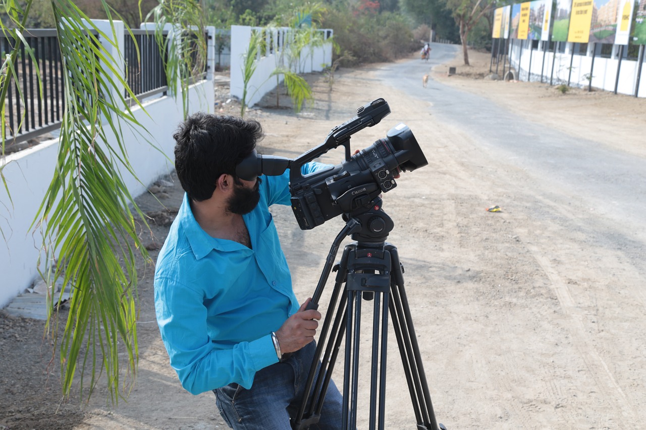 video shooting cameraman video free photo