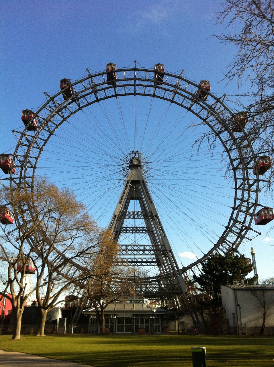 vienna prater wheel free photo