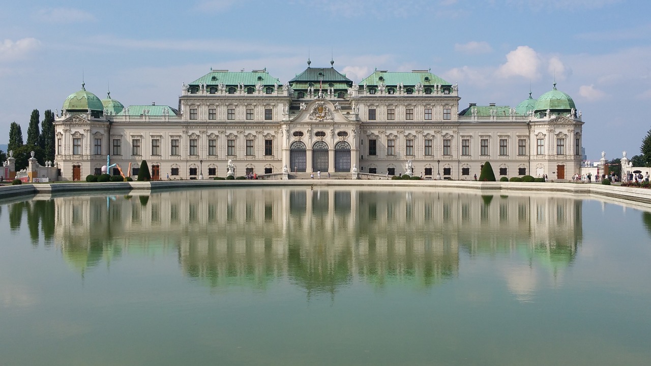 vienna palace belvedere free photo