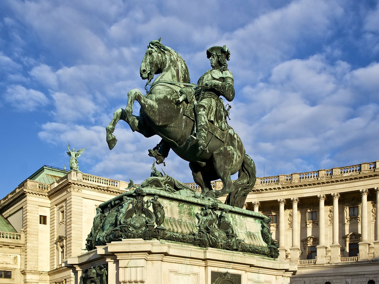 vienna austria statue free photo