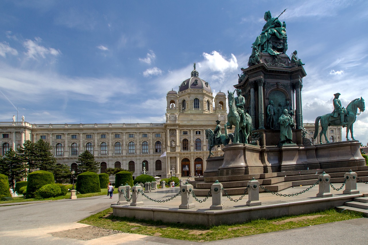 vienna museumsquartier monument free photo