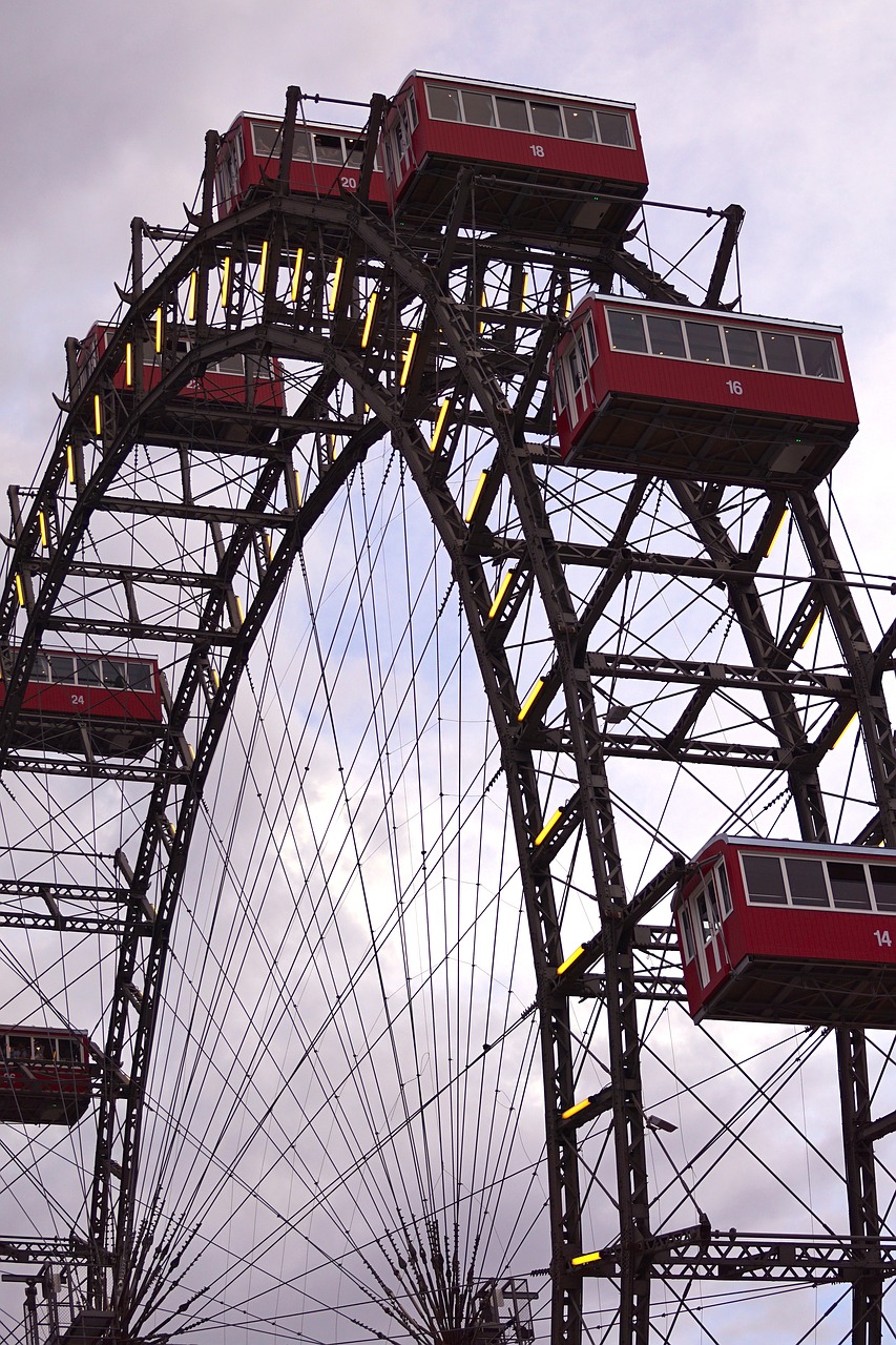 vienna ferris wheel prater free photo