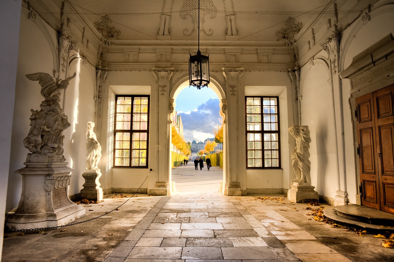 vienna belvedere entry free photo