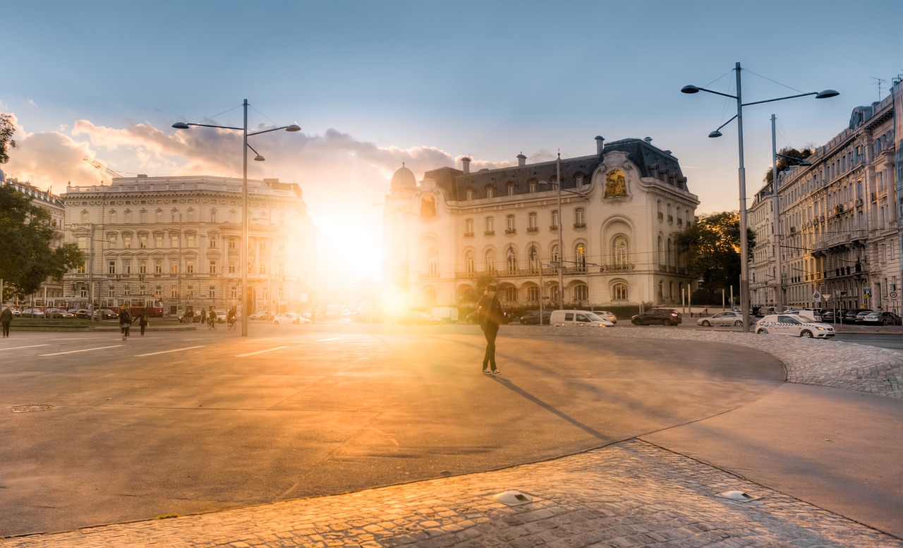 vienna schwarzenbergplatz sun free photo