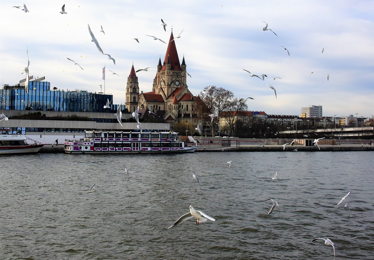 vienna  austria  danube free photo