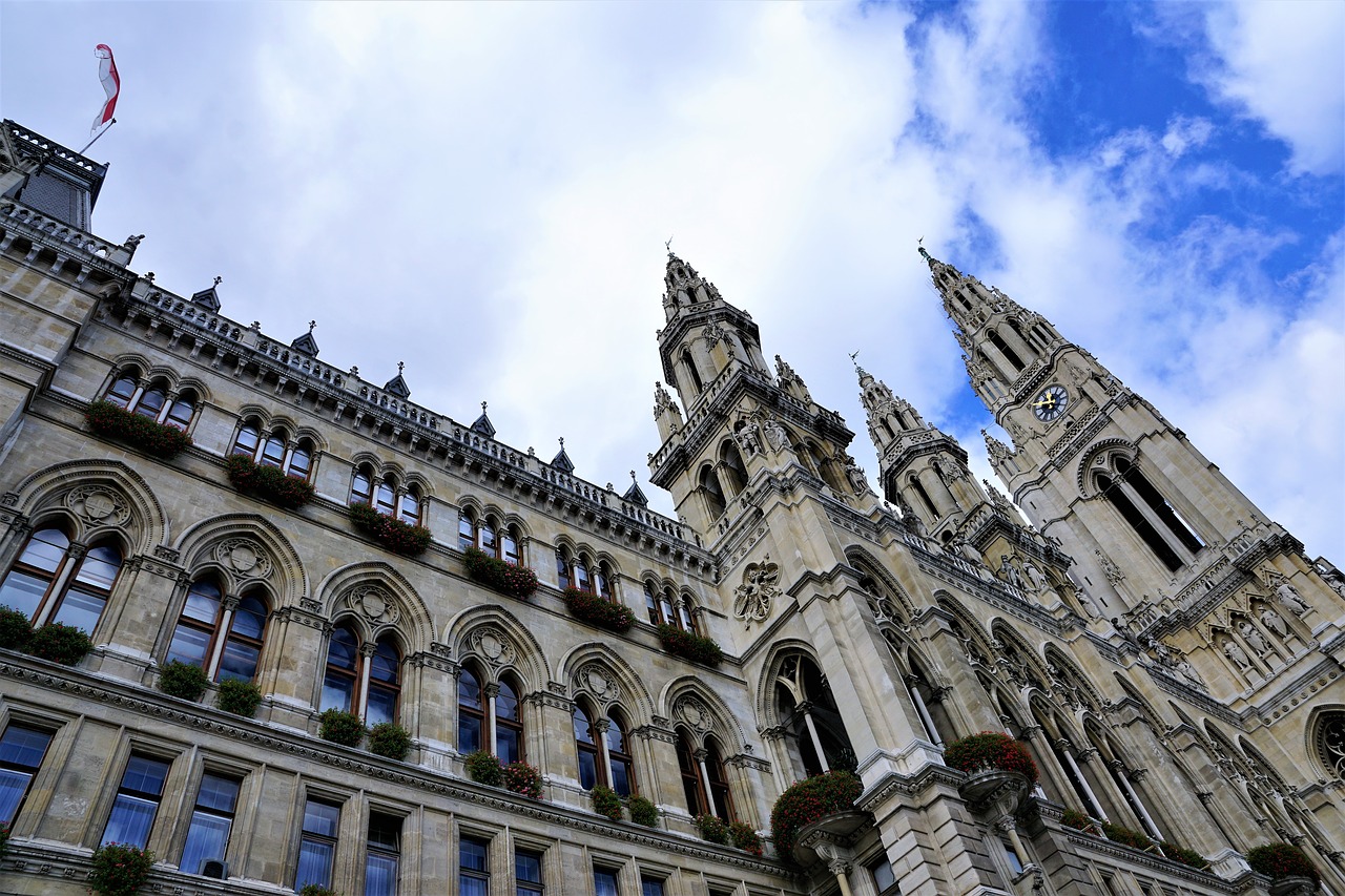 vienna  town hall  city free photo