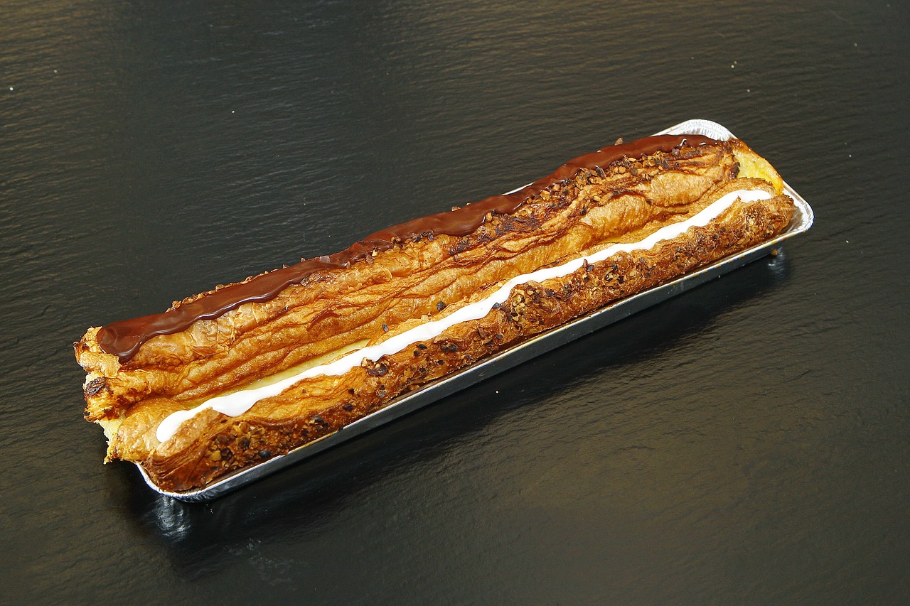 viennese seaweed bread cake free photo