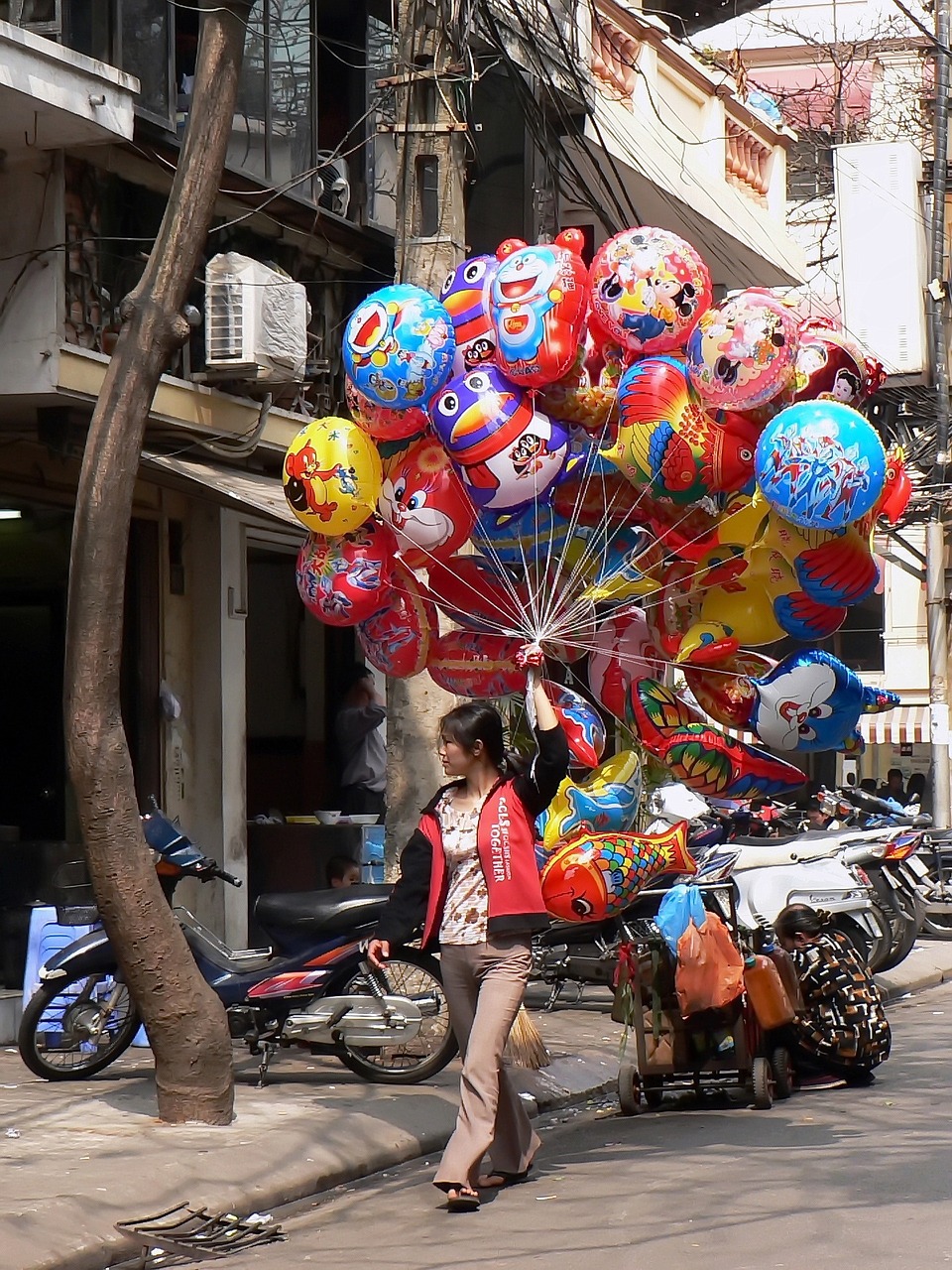 viet nam hanoi balloons free photo