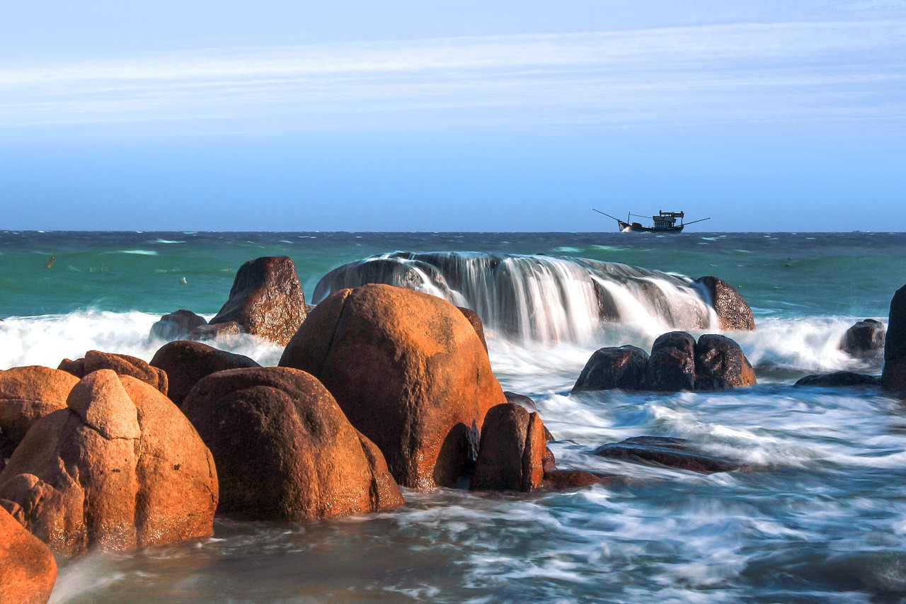 vietnam sea beach free photo