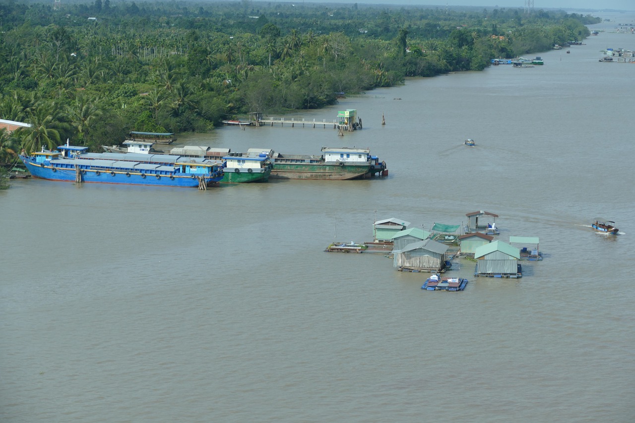 vietnam asia river free photo