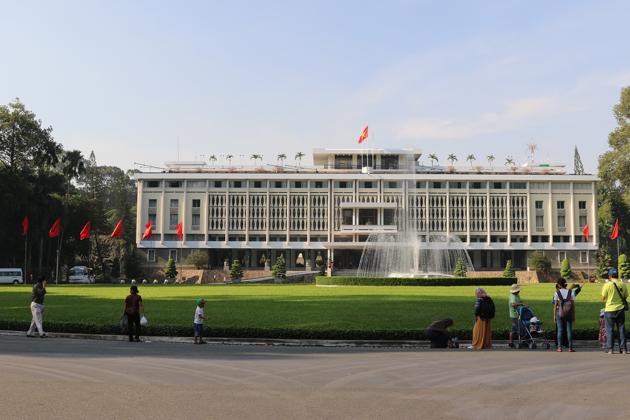 vietnam museum presidential palace free photo