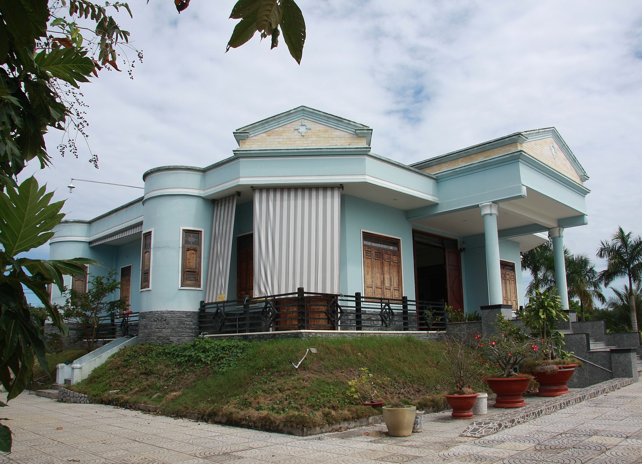 vietnam old house tay ninh free photo