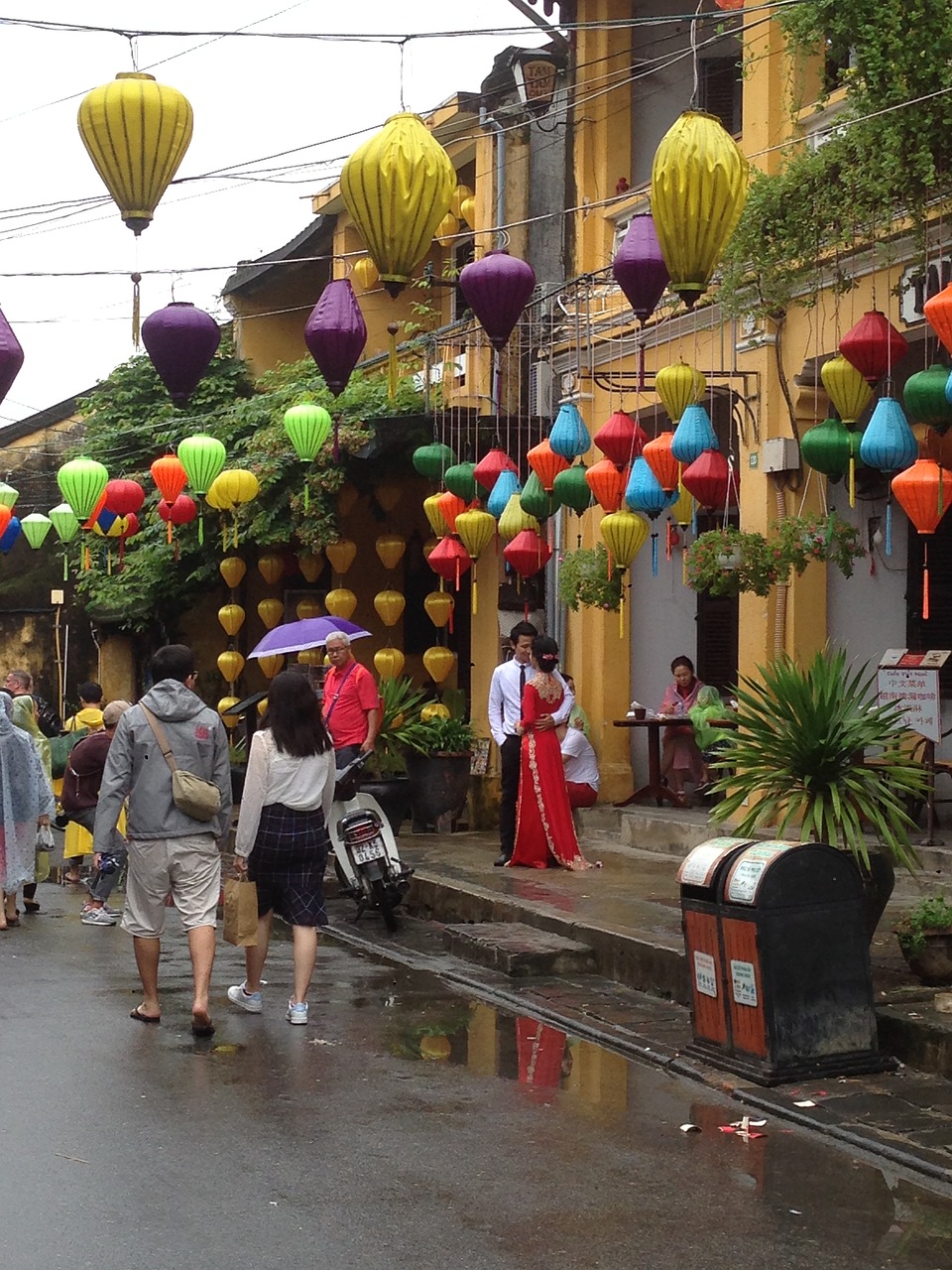 vietnam lanterns traditional free photo