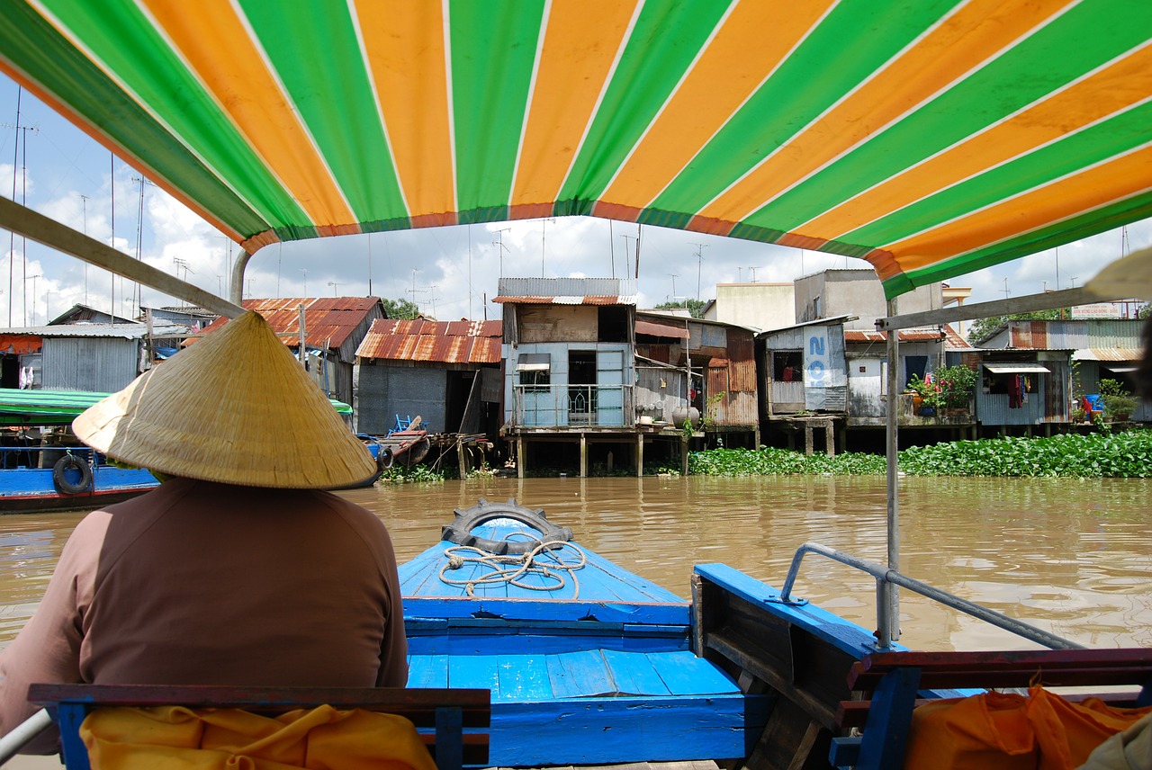 vietnam boat trip river free photo
