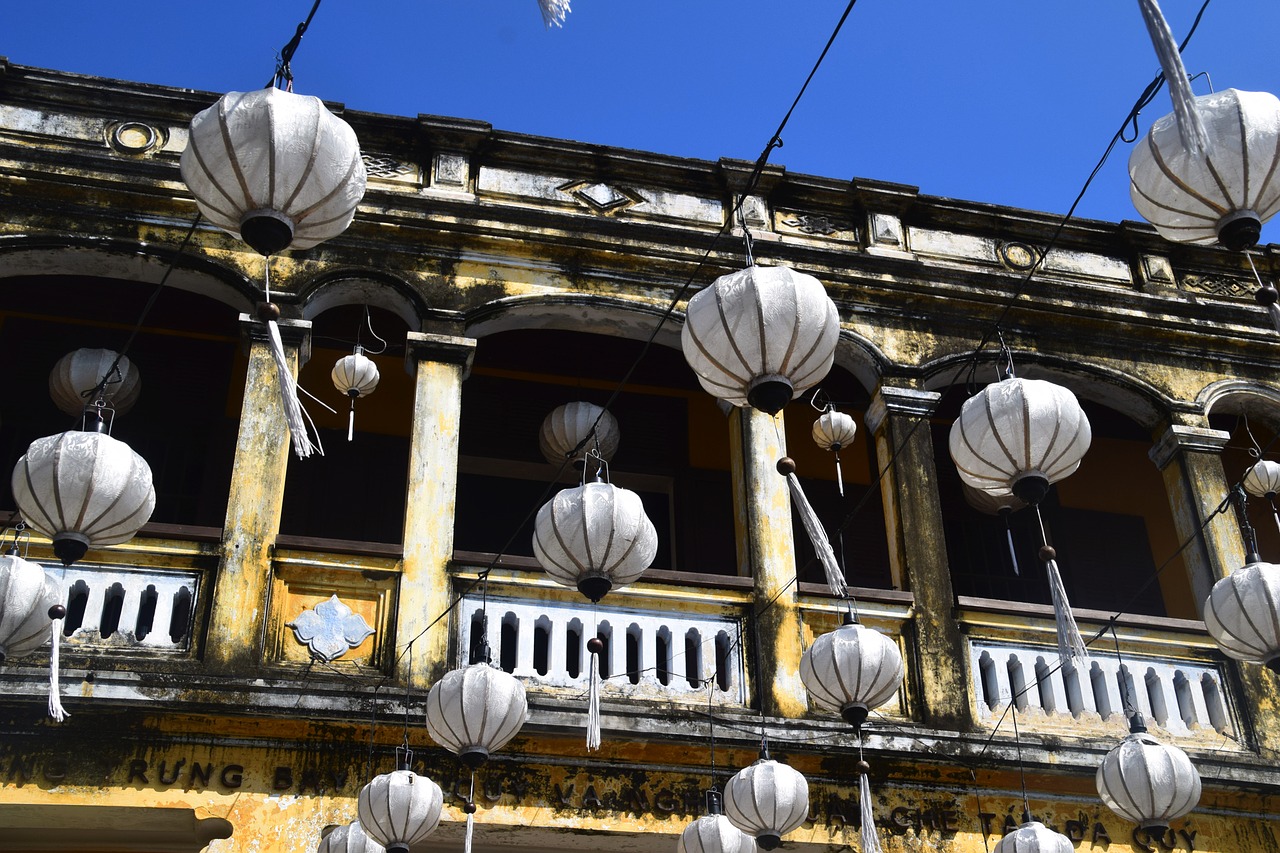 vietnam lanterns travel free photo