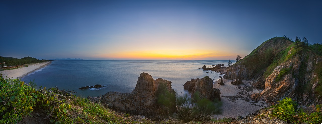 vietnam  beach  seascape free photo