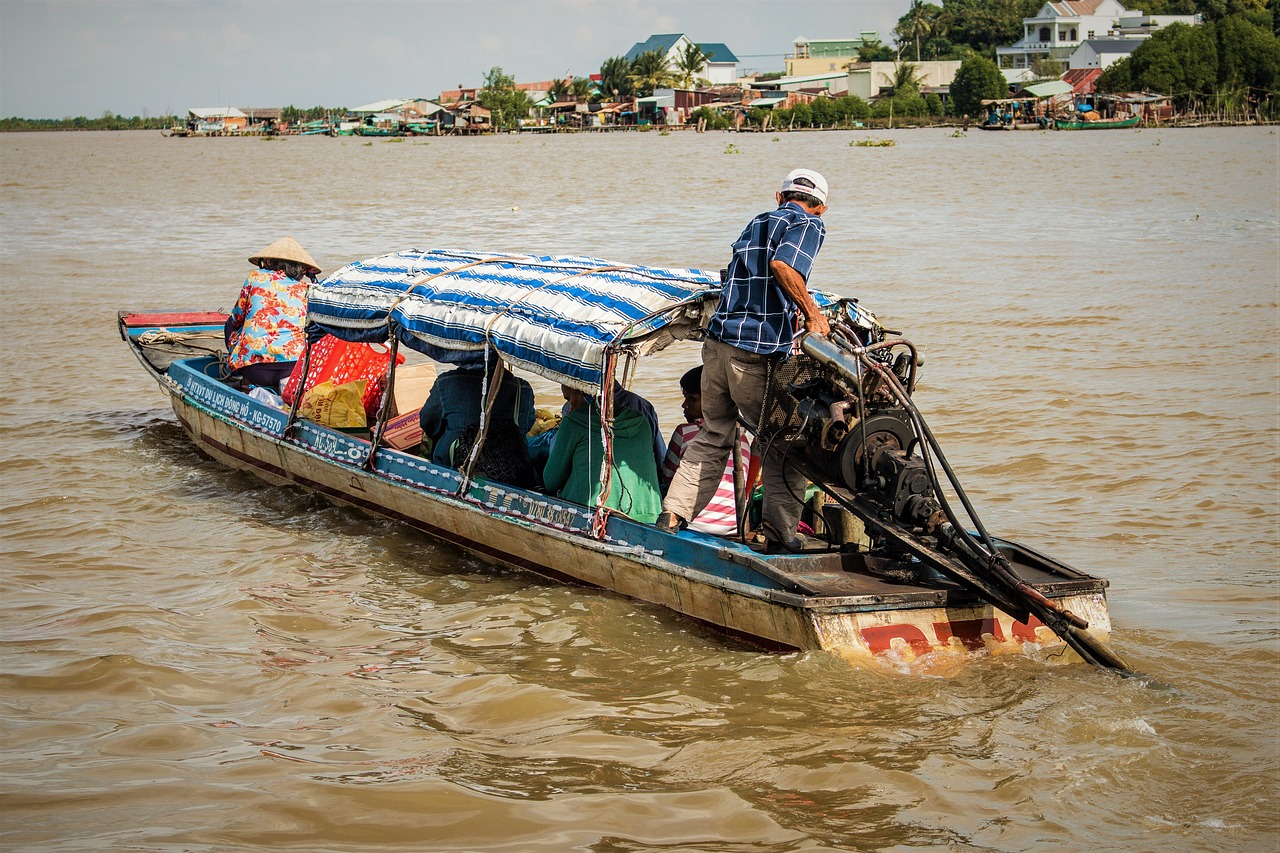 vietnam  river  water free photo