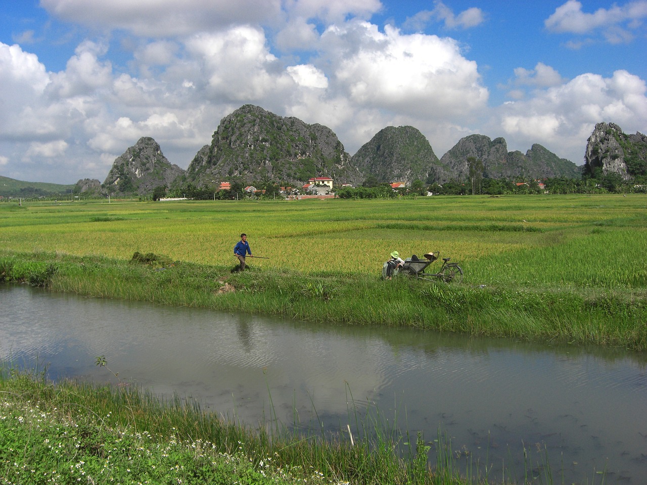 vietnam landscape river free photo