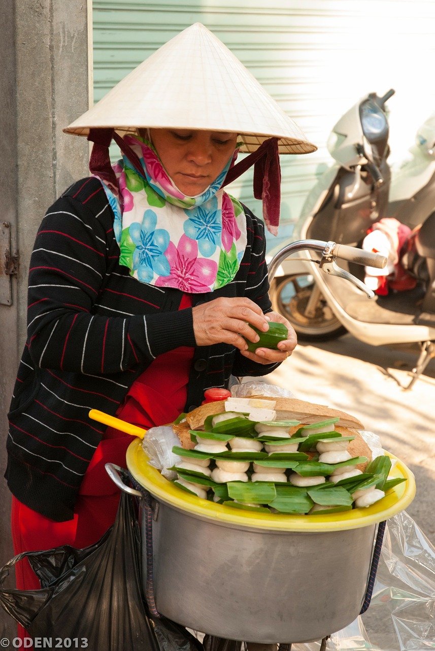 vietnamese cake ho chi minh city free photo
