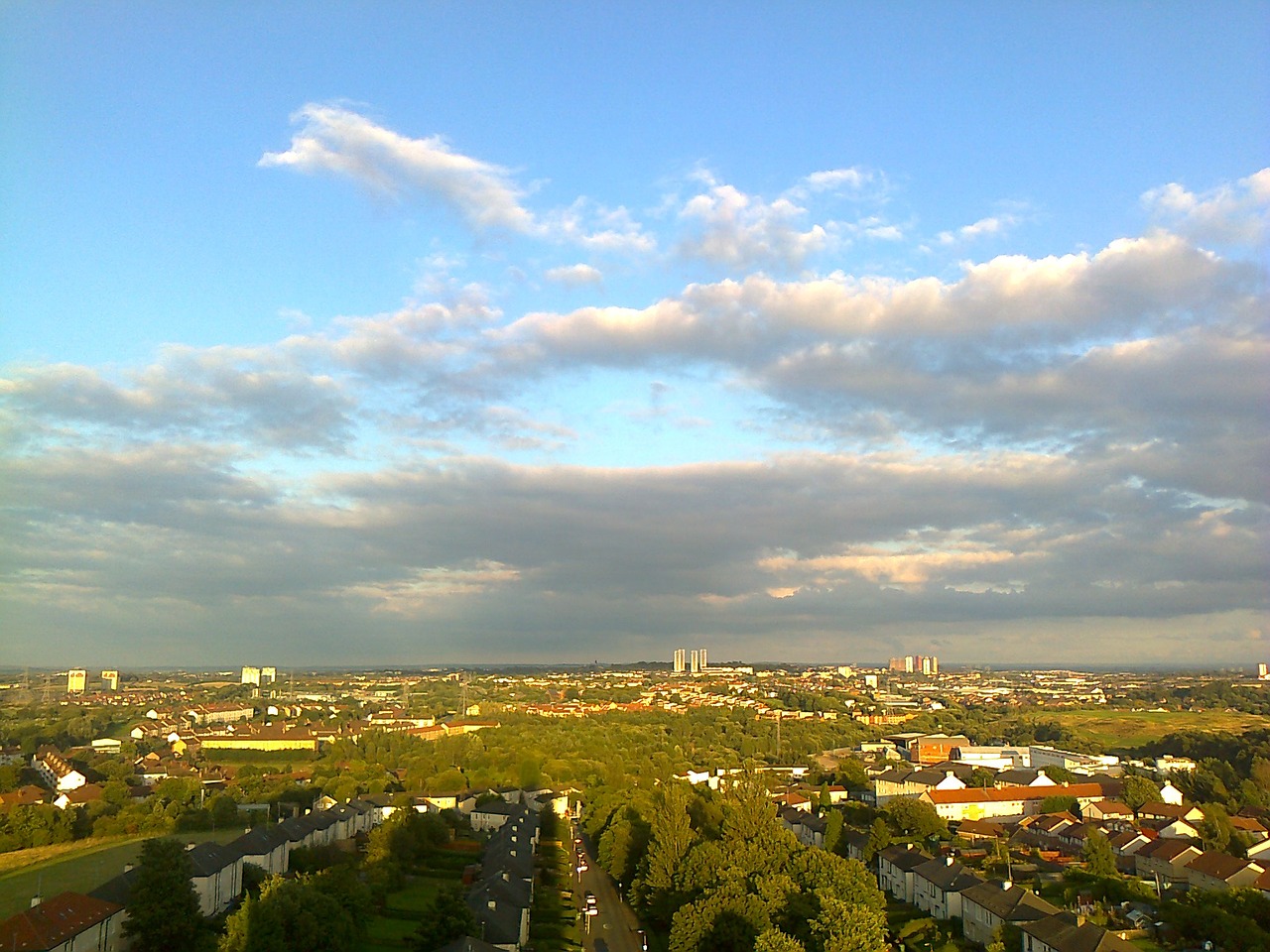 glasgow view panorama free photo