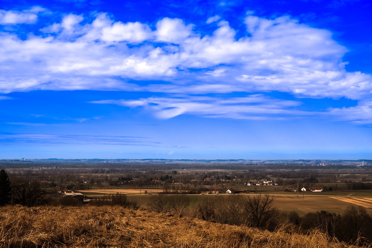 view sky clouds free photo