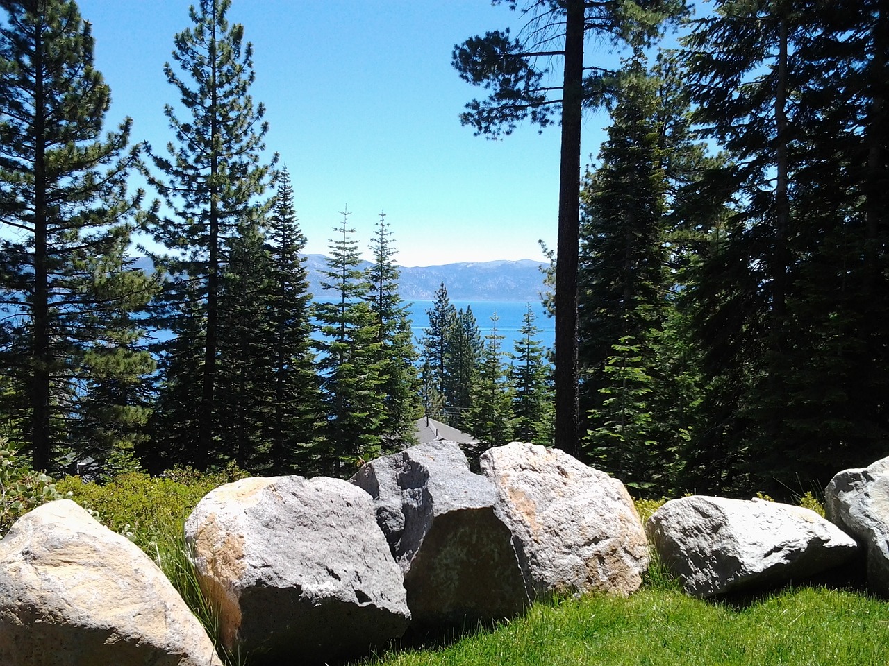 view lake tahoe tahoe city free photo