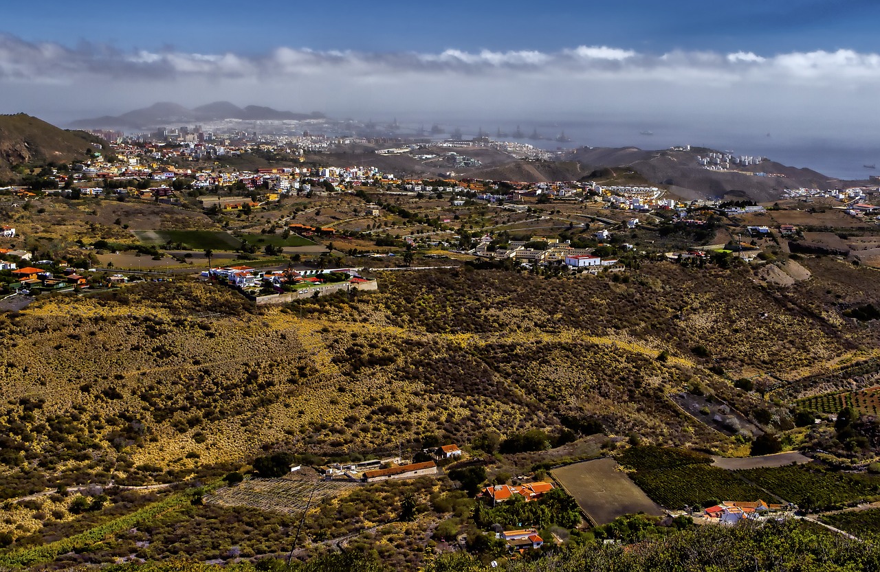 view city canary islands free photo