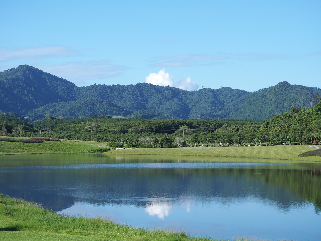 view water lagoon free photo