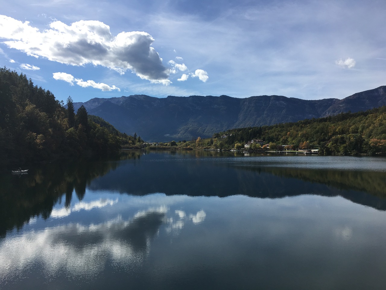 view lake south tyrol free photo