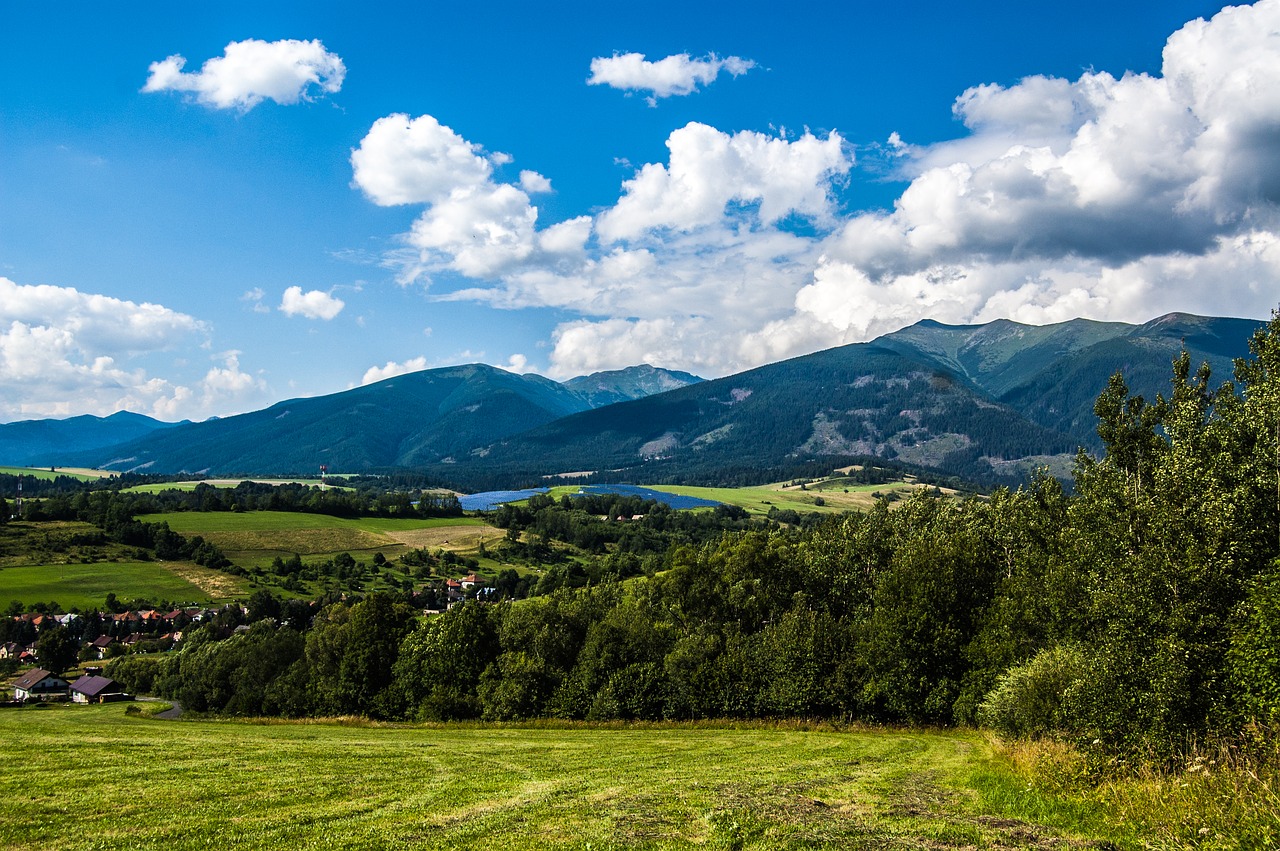 view slovakia clouds free photo