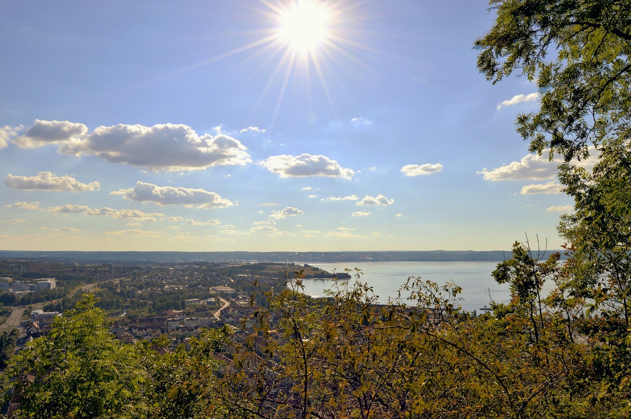 view  huskvarna  buildings free photo