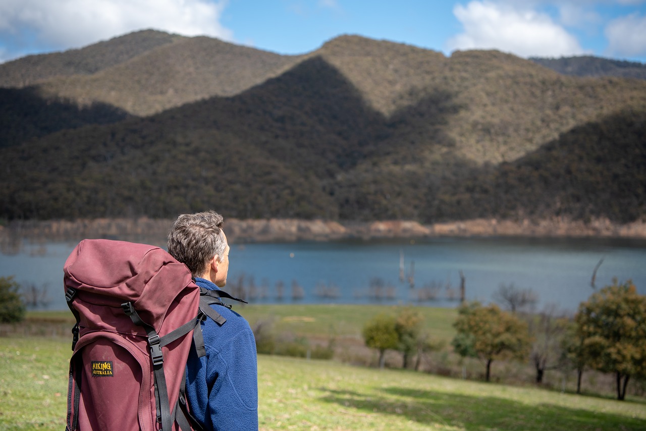 view  scenery  lake free photo