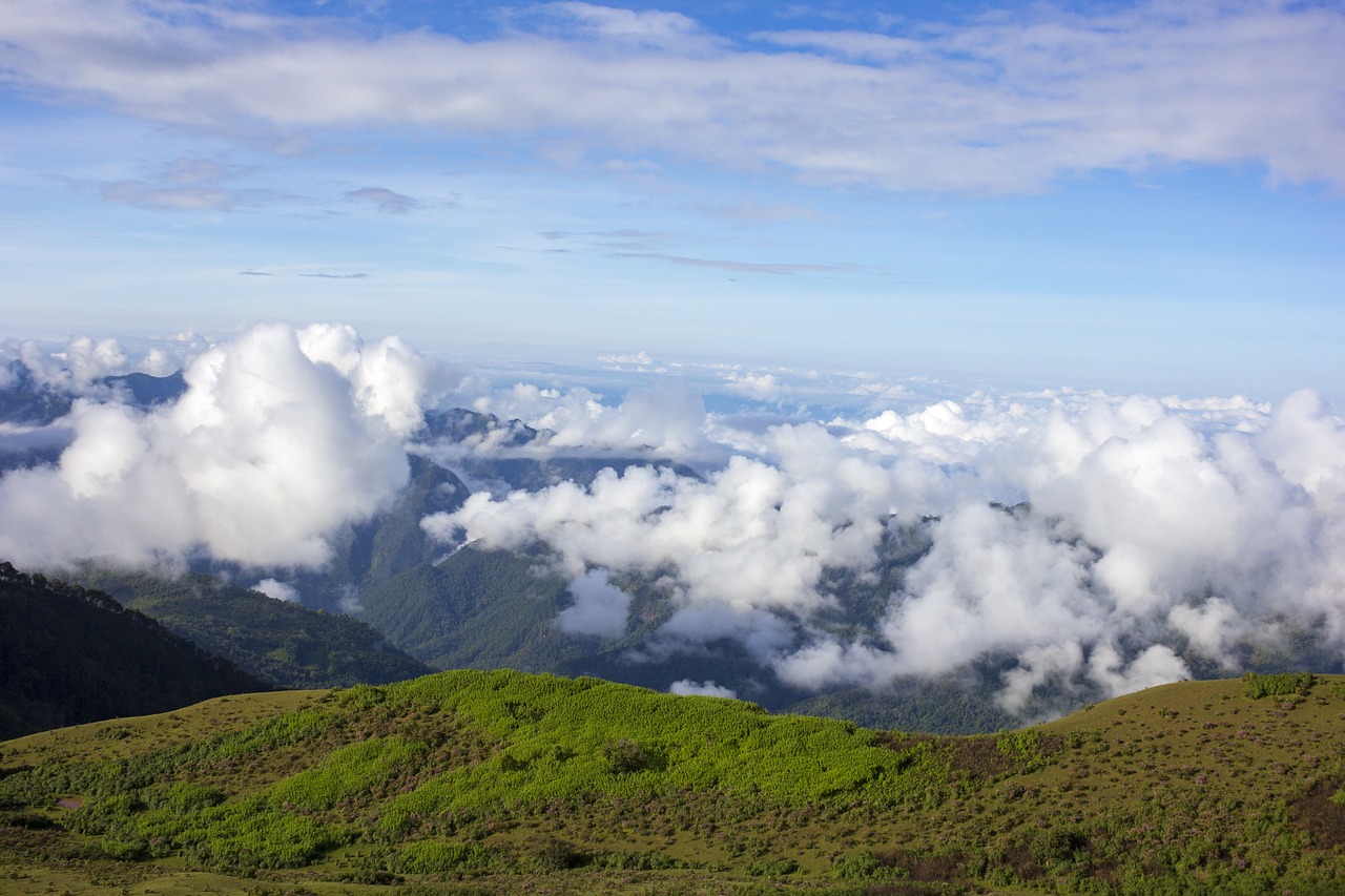 view  mountain  nature free photo