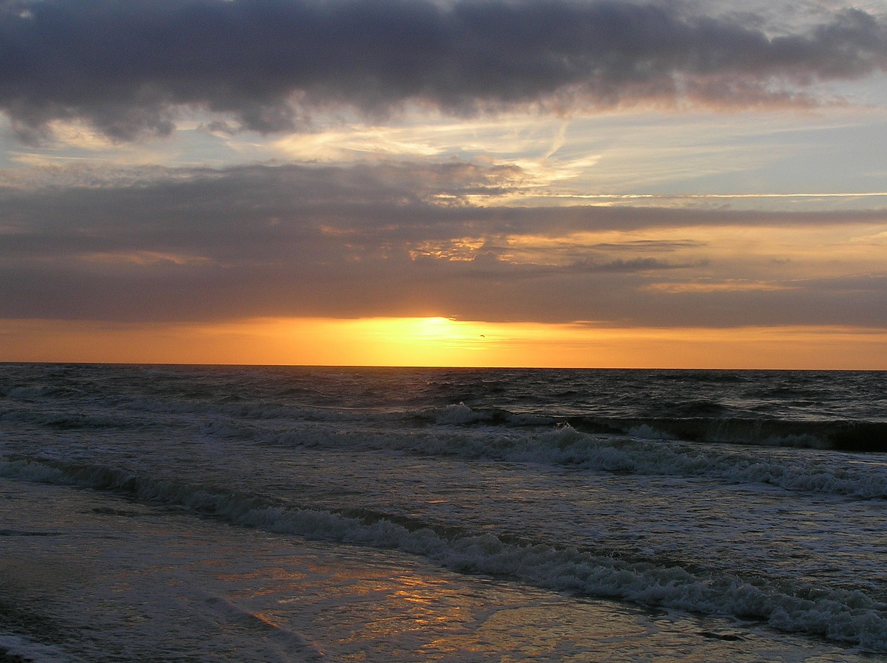 view sea beach free photo