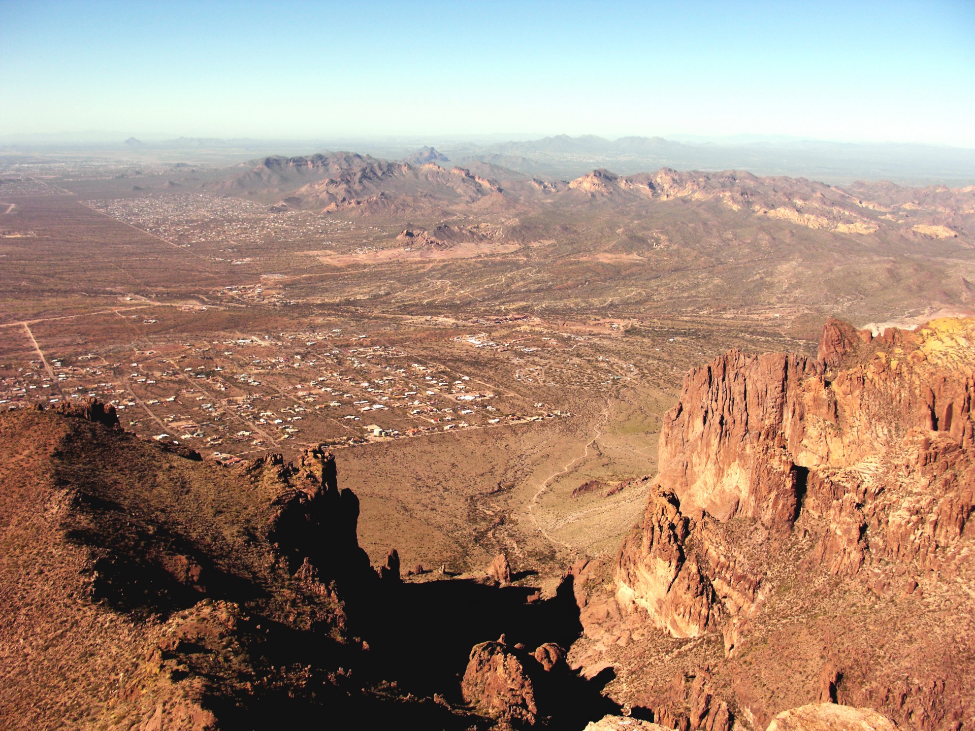 arizona desert flat iron free photo