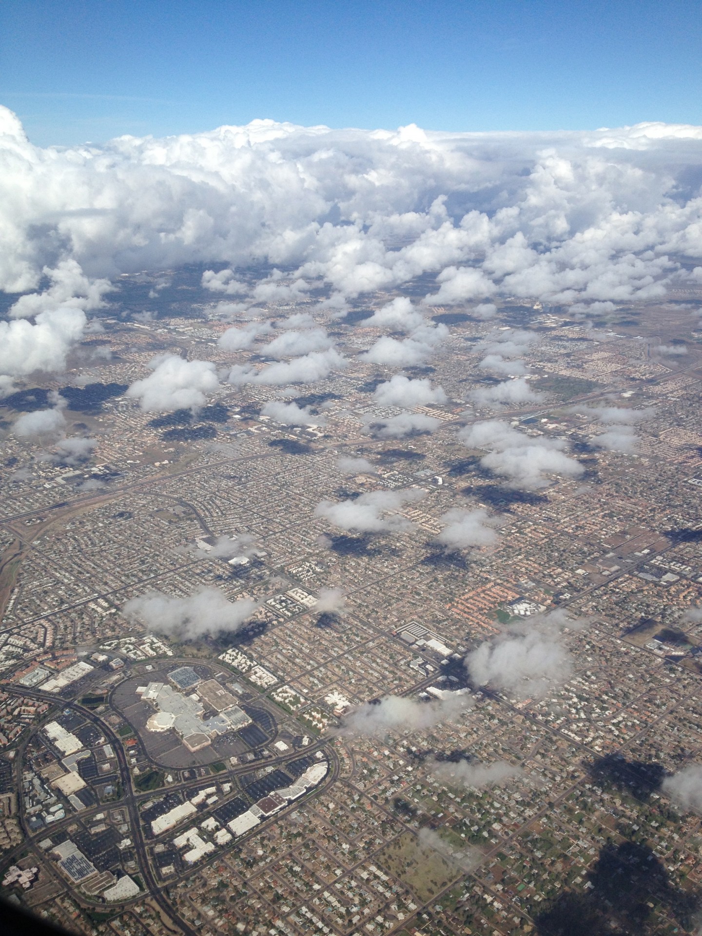 clouds airplane plane free photo