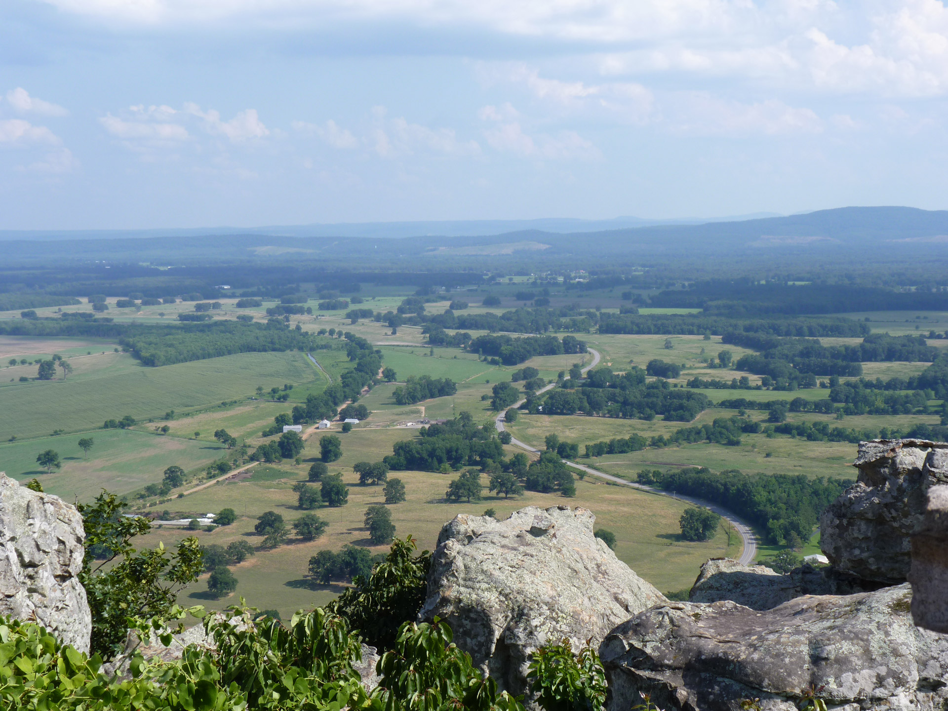 view arkansas mountain free photo