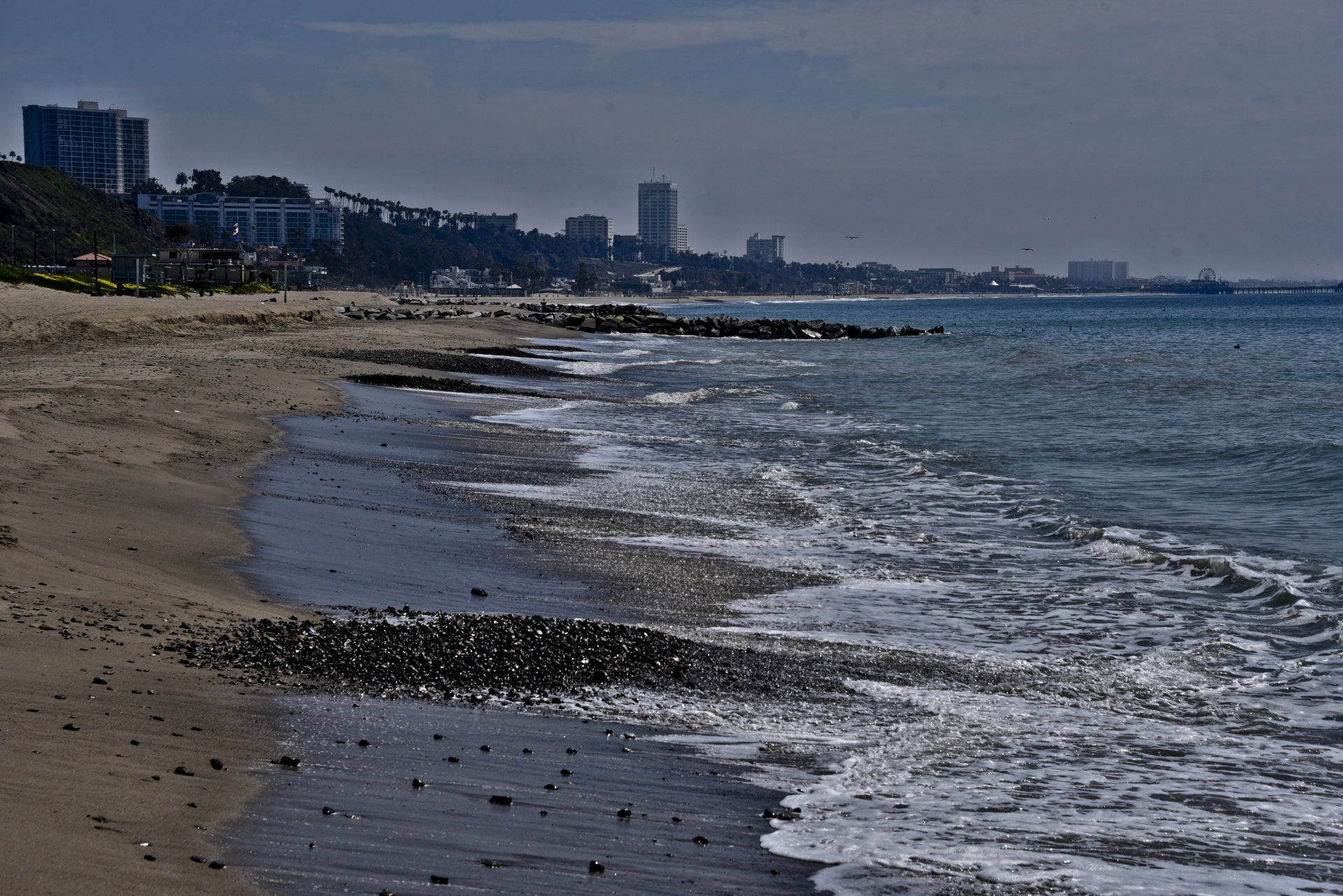 beach california surf free photo